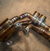 Valvetronic Porsche 991 Carrera 3.4, 3.8L, Catback, Grade 5 Titanium, 4.0" Tips POR.991.CAR.VSES.TI