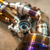 Valvetronic Porsche 991 Carrera 3.4, 3.8L, Catback, Grade 5 Titanium, 4.0" Tips POR.991.CAR.VSES.TI