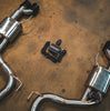 Valvetronic Ford S550,S650 Mustang GT, 5.0L Catback, Grade 5 Titanium 3.5" Tips FRD.S550.S650.VSES.TI