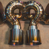 Valvetronic Porsche 991 GT3,GT3RS 3.8,4.0L, Catback, Grade 5 Titanium, 4.0" Tips POR.991.GT3.VSES.TI