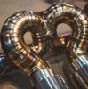 Valvetronic Porsche 991 GT3,GT3RS 3.8,4.0L, Catback, Grade 5 Titanium, 4.0" Tips POR.991.GT3.VSES.TI