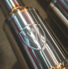 Valvetronic BMW E90,E92 M3 4.0L Axleback T304 SS Carbon Fiber 3.5" Tips BMW.E9X.M3.AXL.BR.RC