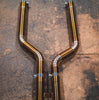 Valvetronic BMW F95 X5M 4.4L Catback, Grade 5 Titanium, Titanium 4.0" Tips BMW.F95.X5M.VSES.TI.TIBRT