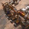 Valvetronic Chevy C8 Z06, 6.2L , Catback, Grade 5 Titanium, Titanium 4" Tips CHEV.C8Z.VSES.TI