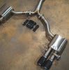 Valvetronic Audi B9 S4,S5 3.0L Catback T304 SS Carbon Fiber 3.5" Tips AUD.B9.S4.VSES.BR.RC