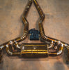 Valvetronic Toyota A90 Supra 3.0L, Catback, T304 SS Anodized Gold, Gold 5.0" Tips TOY.A90.VSES.AG