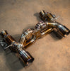 Valvetronic Maserati MC20 3.0L, Catback, Grade 5 Titanium, Titanium 3.5" Tips MAS.MC20.VSES.TI