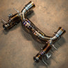 Valvetronic Maserati MC20 3.0L, Catback, Grade 5 Titanium, Titanium 3.5" Tips MAS.MC20.VSES.TI