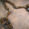 Valvetronic Mercedes W213 E 63 4.0L, Catback, Grade 5 Titanium, OEM Style Valvetronic Tips MER.W213.E63.VSES.TI