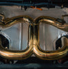 Valvetronic Lamborghini Aventador SVJ 6.5L F1 Catback Exhaust, T304 SS Anodized Gold LAM.SVJ.F1.AG