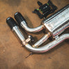 Valvetronic BMW F85 X5M, F86 X6M 4.4L Catback T304 SS, Burnt 3.5" Tips BMW.F85.X5M.VSES.BR.BRT