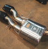 Valvetronic Mercedes-AMG CLS 63 4.0L, Catback, T304 SS, Black OEM Style Tips MER.CLS63.AMG.VSES.BR