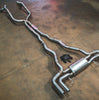 Valvetronic BMW G16, M850i 4.4L Catback, T304 SS, Brushed Reuse OEM Tips BMW.G16.M850i.VSES.BR