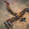 Valvetronic Lamborghini Urus 4.0L, Catback, Grade 5 Titanium, OEM Style Valvetronic Tips LAM.URUS.VSES.TI