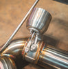 Valvetronic BMW E46 M3 3.2L Catback Grade 5 Titanium 3.25" Tips BMW.E46.M3.VSES.TI