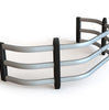 AMP Research 74805-00A Silver BedXTender HD Sport Truck Bed Extender for 2007-2018 Silverado/Sierra 1500 (Incl 2019 Silverado LD/Sierra Limited), 2007-2019 Silverado/Sierra 2500/3500, Standard Bed
