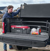 AMP Research 74803-01A Black BedXTender HD Sport Truck Bed Extender for 2004-2024 Ford F-150 (Excludes Heritage/Stepside/Flareside/Models with integrated tailgate step), 2005-2008 Lincoln Mark LT, 2007-2024 Toyota Tundra