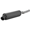 MBRP Utility 3.5 Inch Slip-On Exhaust Muffler Black For 87–95 Yamaha YFM350 Moto-4