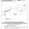 MBRP Performance Slip-On Exhaust 1.75 Inch Inlet for 09-16 Polaris Sportsman 850/1000