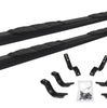 Go Rhino 105441580T - 5" 1000 Series Side Steps with Mounting Brackets Kit - Textured Black