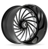 KG1 Forged Bender (KF) Gloss Black Milled 26X16