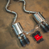 Valvetronic BMW E90,E92 M3 4.0L Axleback T304 SS Black 3.5" Tips BMW.E9X.M3.AXL.BR.BLK