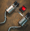 Valvetronic BMW E90,E92 M3 4.0L Axleback T304 SS Forged Carbon 3.5" Tips BMW.E9X.M3.AXL.BR.FC