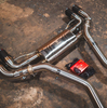 Valvetronic BMW G20, M340i 3.0L Catback, Grade 5 Titanium, Forged Carbon 3.5" Tips BMW.G20.M340i.VSES.TI.FC