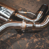 Valvetronic BMW G20, M340i 3.0L Catback, Grade 5 Titanium, Black 3.5" Tips BMW.G20.M340i.VSES.TI.BLK