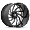KG1 Forged Bounty Gloss Black Milled 26X16