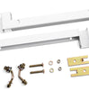 Backrack White Hardware Kit; Toolbox 21in.; 19-23 Ford Ranger 30331TBW