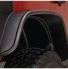 Bushwacker 10050-07 Black Jeep Flat Style Textured Finish Rear Fender Flares for 2007-2018 Jeep Wrangler JK Unlimited 4-Door