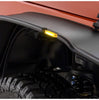 Bushwacker 10053-07 Black Jeep Flat Style Textured Finish Front Fender Flares for 2007-2018 Jeep Wrangler JK