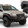 Bushwacker 10072-07 Black Jeep Cutout Style Textured Finish Rear Fender Flares for 1999-2004 Jeep Grand Cherokee