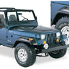 Bushwacker 10909-07 Black Jeep Cutout Style Textured Finish 4-Piece Fender Flare Set for 1987-1995 Jeep Wrangler YJ (Excludes Renegade)