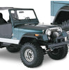 Bushwacker 10910-07 Black Jeep Cutout Style Textured Finish 4-Piece Fender Flare Set for 1956-1986 Jeep CJ5, CJ5A, CJ6, CJ6A, CJ7, Willys