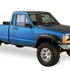 Bushwacker 10912-07 Black Jeep Cutout Style Textured Finish 4-Piece Fender Flare Set for 1984-2001 Jeep Cherokee 2-Door
