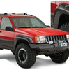 Bushwacker 10916-07 Black Jeep Cutout Style Textured Finish 4-Piece Fender Flare Set for 1993-1998 Jeep Grand Cherokee