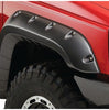Bushwacker 10916-07 Black Jeep Cutout Style Textured Finish 4-Piece Fender Flare Set for 1993-1998 Jeep Grand Cherokee