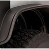 Bushwacker 10919-07 Black Jeep Flat Style Textured Finish 4-Piece Fender Flare Set for 2007-2018 Jeep Wrangler JK 2-Door
