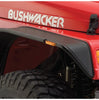 Bushwacker 10920-07 Black Jeep Flat Style Textured Finish 4-Piece Fender Flare Set for 1997-2006 Jeep Wrangler TJ