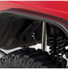 Bushwacker 10922-07 Black Jeep Flat Style Textured Finish 4-Piece Fender Flare Set for 1984-2001 Jeep Cherokee
