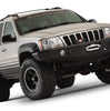 Bushwacker 10926-07 Black Jeep Cutout Style Textured Finish 4-Piece Fender Flare Set for 1999-2004 Jeep Grand Cherokee