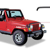 Bushwacker 14006 Black Trail Armor Hood Stone Guard for 1998-2006 Jeep Wrangler
