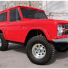 Bushwacker 20001-07 Black Cutout Style Textured Finish Front Fender for 1966-1977 Ford Bronco