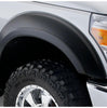 Bushwacker 20932-02 Black Extend-A-Fender Style Smooth Finish 4-Piece Fender Flare Set for 2011-2016 Ford F-250/F-350 Super Duty (Excludes Dually)