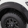 Bushwacker 20934-02 Black Pocket/Rivet Style Smooth Finish 4-Piece Fender Flare Set for 2011-2018 Ford Ranger