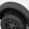 Bushwacker 20934-02 Black Pocket/Rivet Style Smooth Finish 4-Piece Fender Flare Set for 2011-2018 Ford Ranger