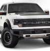 Bushwacker 20938-02 Black Pocket/Rivet Style Smooth Finish 4-Piece Fender Flare Set for 2010-2014 Ford Raptor