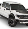 Bushwacker 20938-02 Black Pocket/Rivet Style Smooth Finish 4-Piece Fender Flare Set for 2010-2014 Ford Raptor